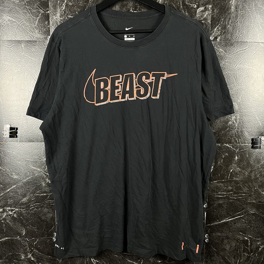 Nike Men's Black Beast Dri-Fit Running Shirt XL